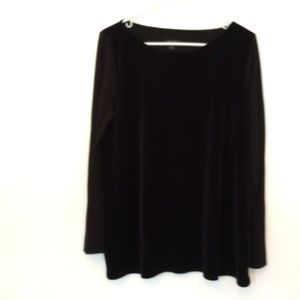 Pure Jill Velvet Sweater Tunic